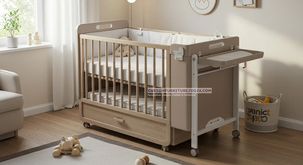 Jasa Pembuatan Tempat Tidur Bayi Jogja